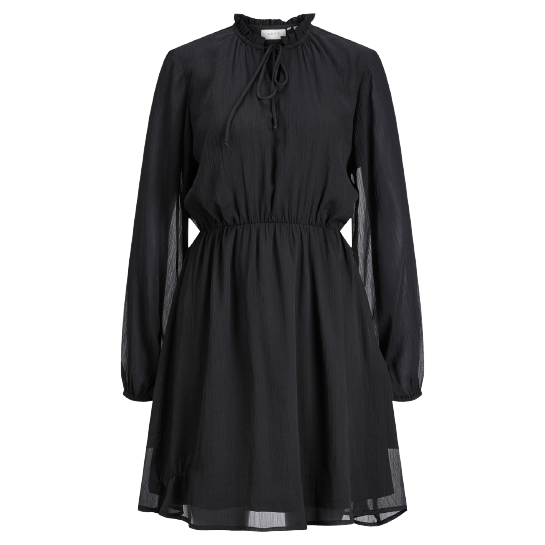 ADPT Mesh Kjole med Flæse - Elegant og Feminin