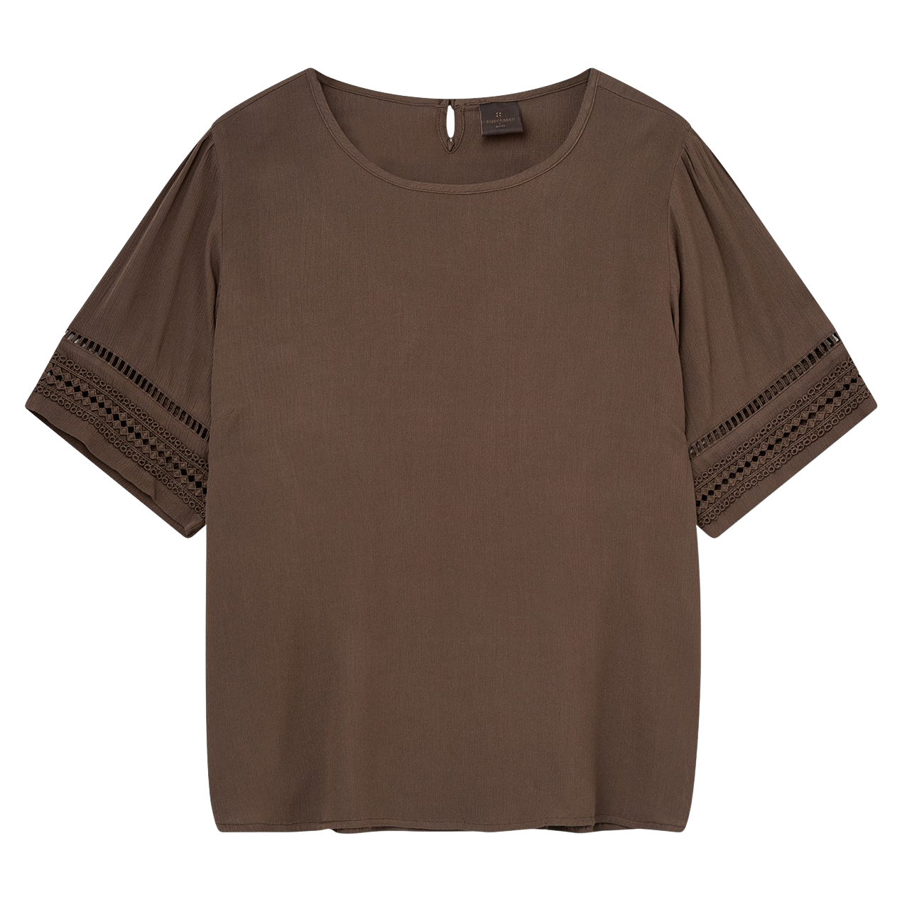 Bea Bluse til Damer - Morel Brown, Elegant Design