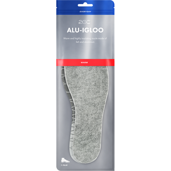 2go "alu Igloo" Termosål - Hold fødderne varme!