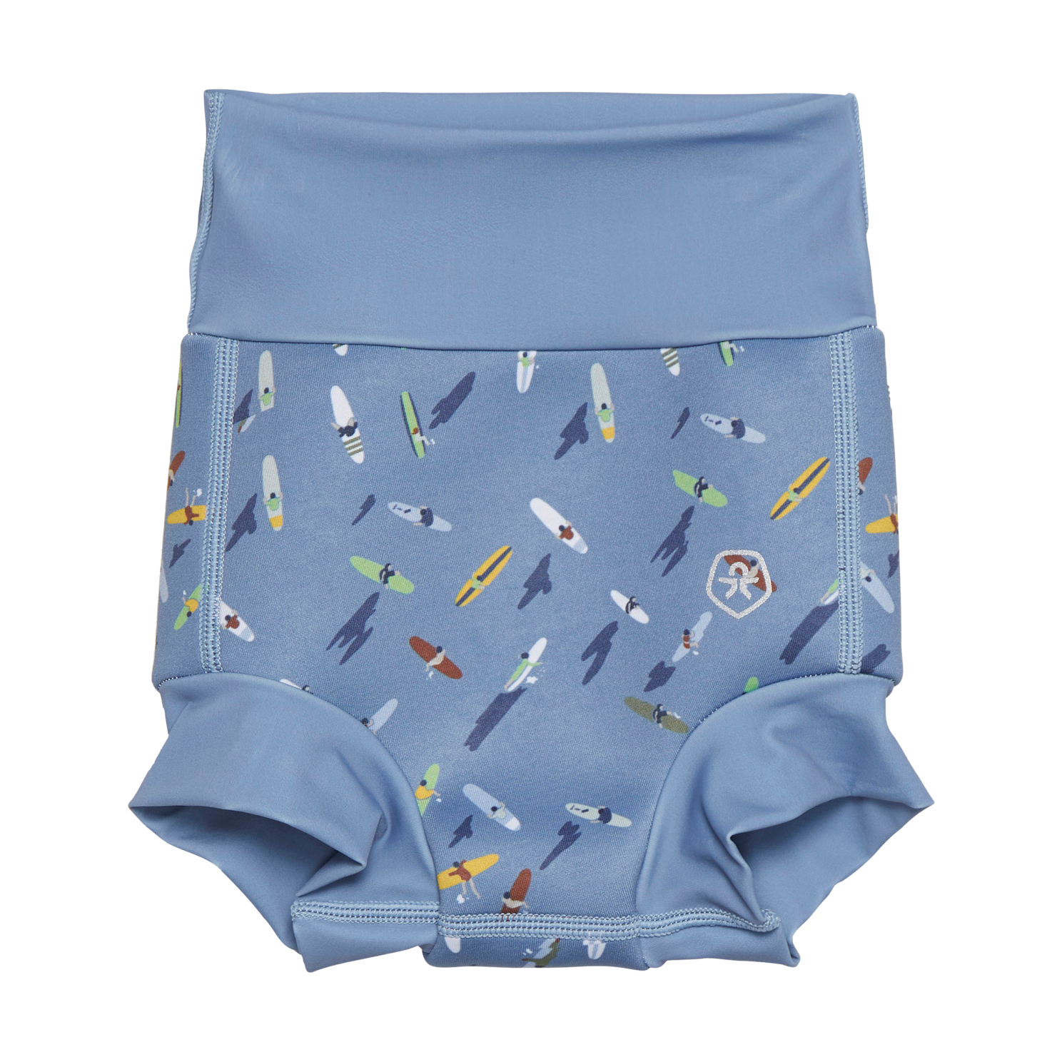 Badebukser til baby i Coronet Blue fra Color Kids