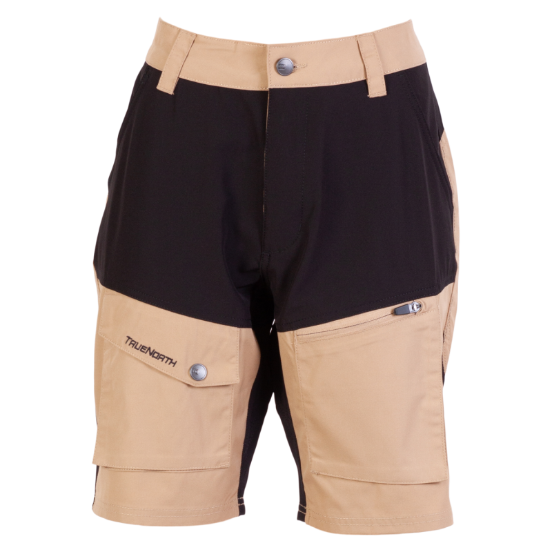 Dame Outdoor Shorts i Khaki - Komfort og Stil
