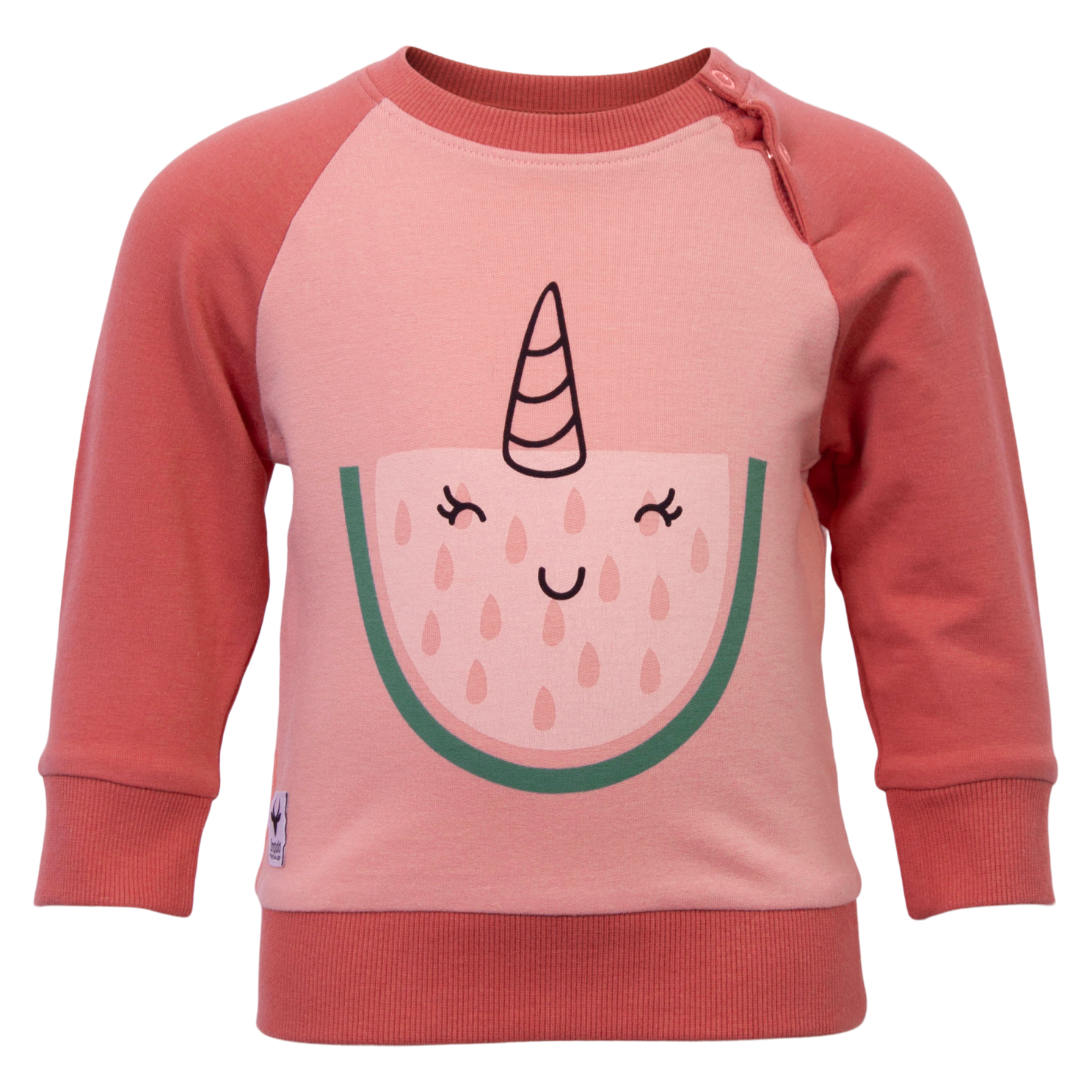 Alpha Børnesweatshirt i Faded Rose - Blød og Komfortabel
