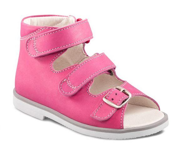 Pigesandal i Pink med Optimal Støtte fra Richter