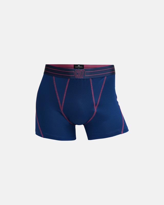 CR7 Mesh Mikrofiber Tights i Navy - Høj Kvalitet!