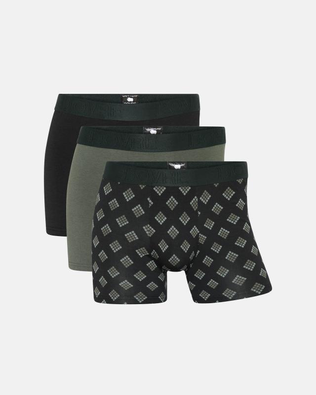 Bambus Tights 3 Pak - Multifarvet Kvalitet fra Dovre