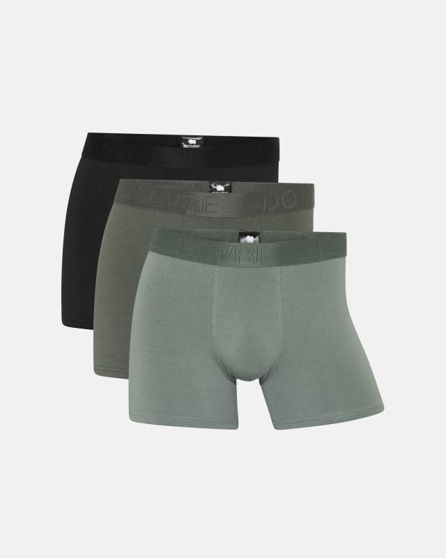 Bambus Tights 3-Pak - Multifarvet fra Dovre