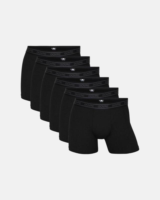 6-pak Tights i Bambusviskose - Sort fra Dovre