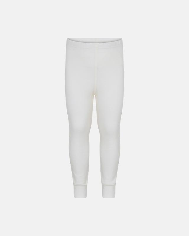 Leggings i Uld og Bomuld | Off White til Baby