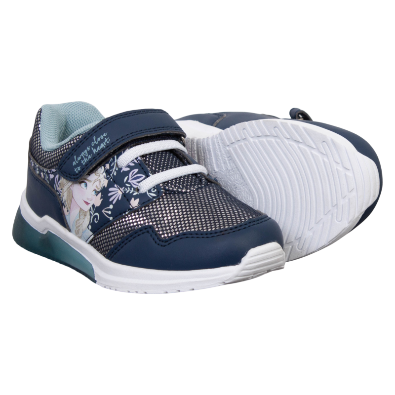 Blinkende Sneakers til Piger - Disney Frozen Elsa & Anna