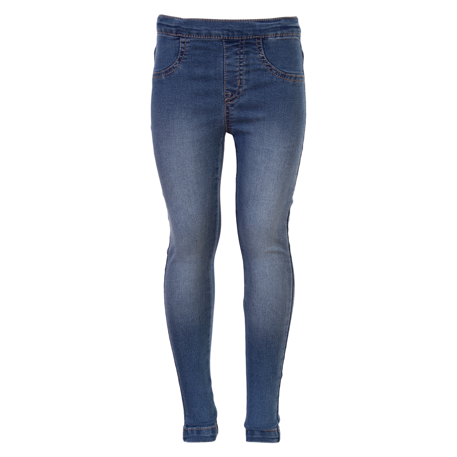 Grace Pige Stretch Jeans i Lys Blå Denim - Tilbud!