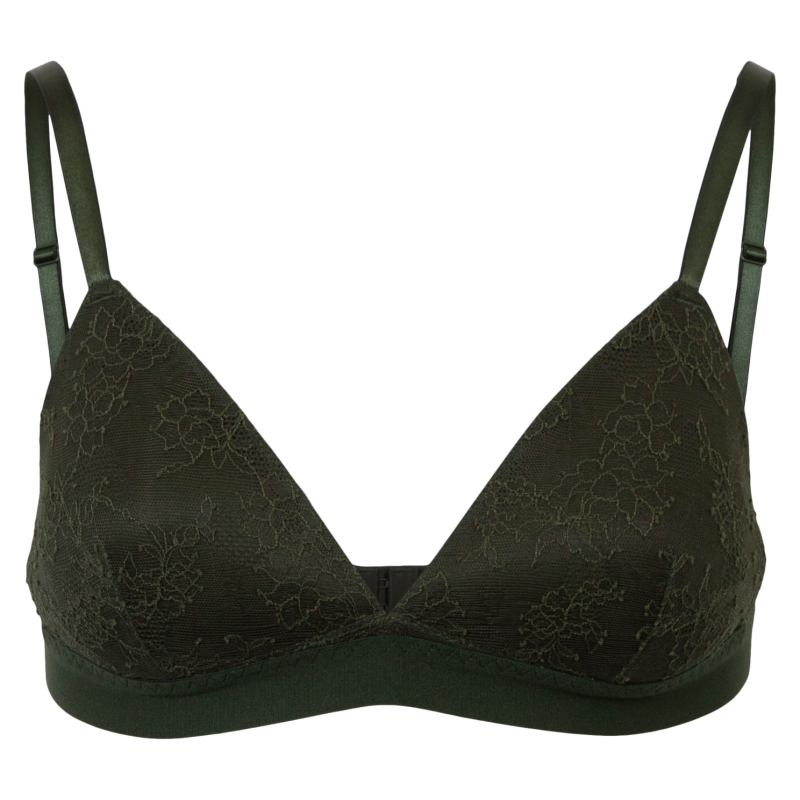 Lulu's Drawer Leah Dame Bh i Khaki - Komfort og Støtte