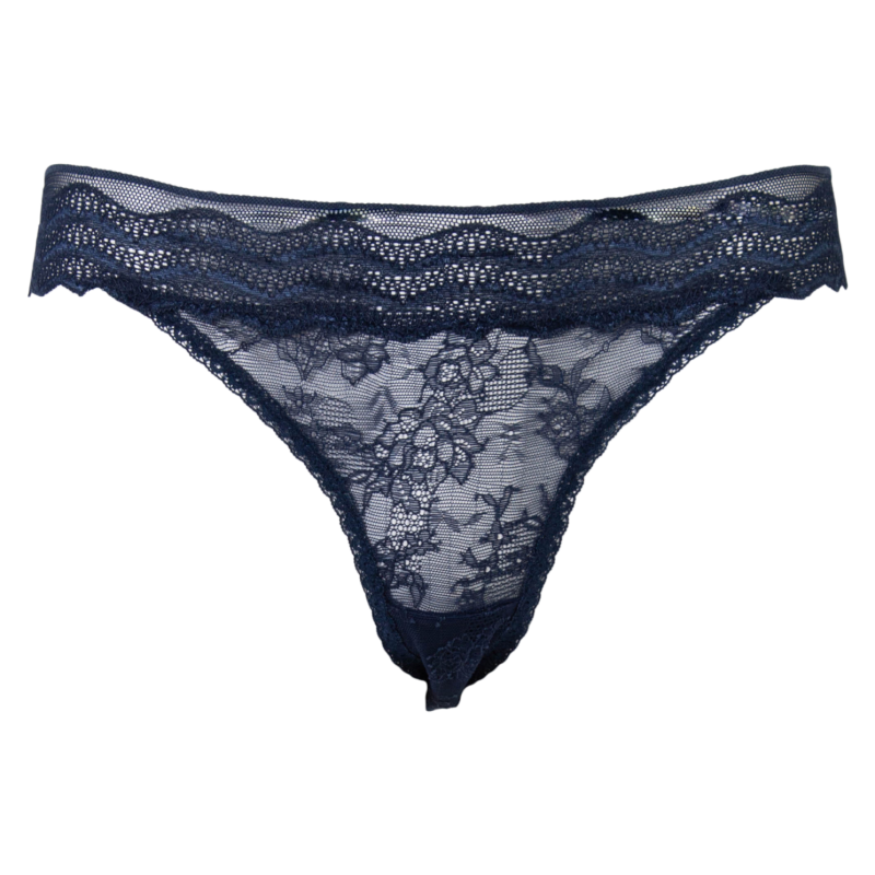 Lulu's Drawer Leah Dame Trusser - Navy Low Panty