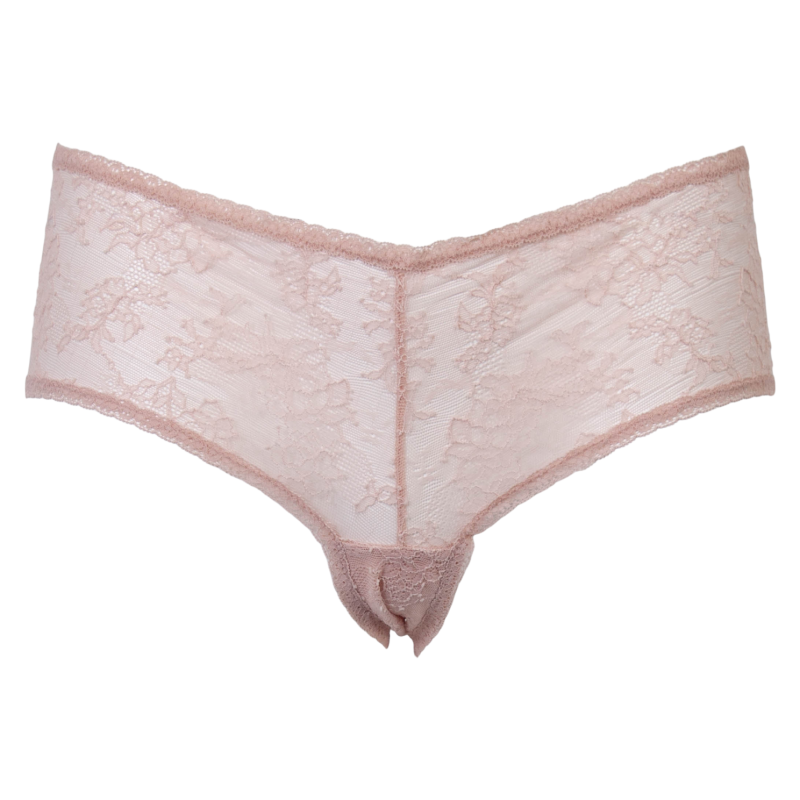 Lulu's Drawer Leah Dame Trusser Blush - Komfortabel Hipster