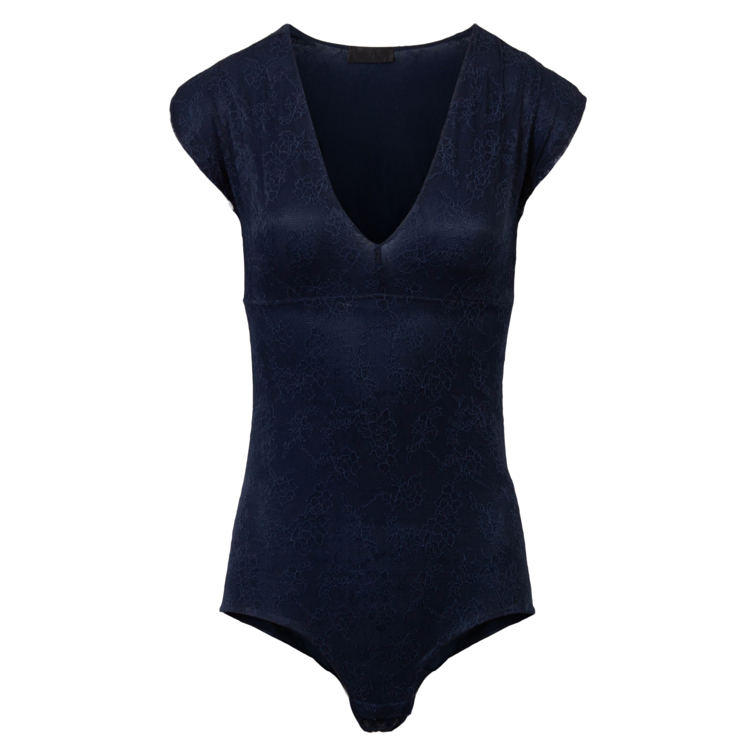 Flatterende Navy Bodystocking til Damer fra Lulu's Drawer