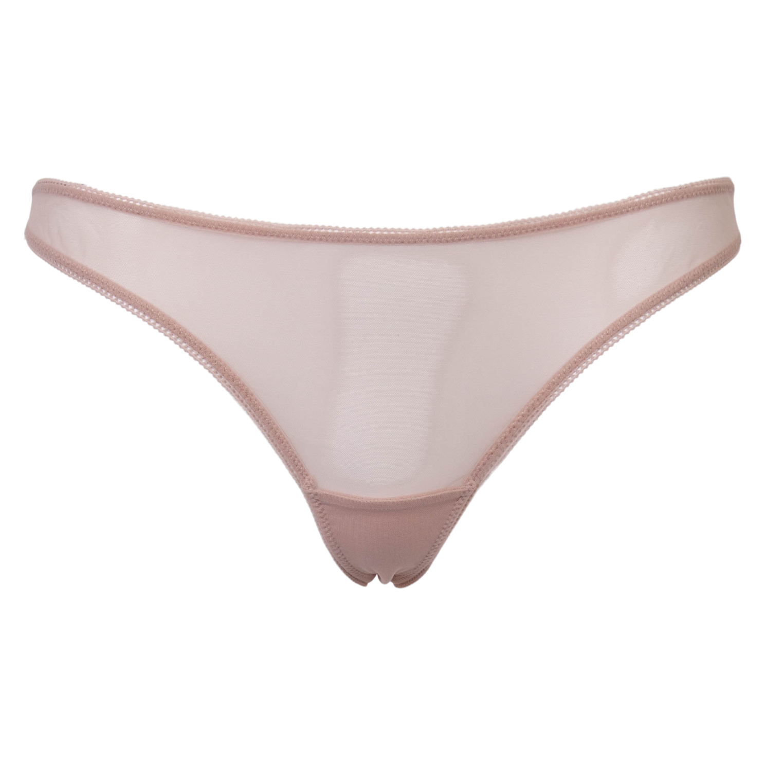 Mae Dame G-streng Blush fra Lulu's Drawer - Elegant og Blød