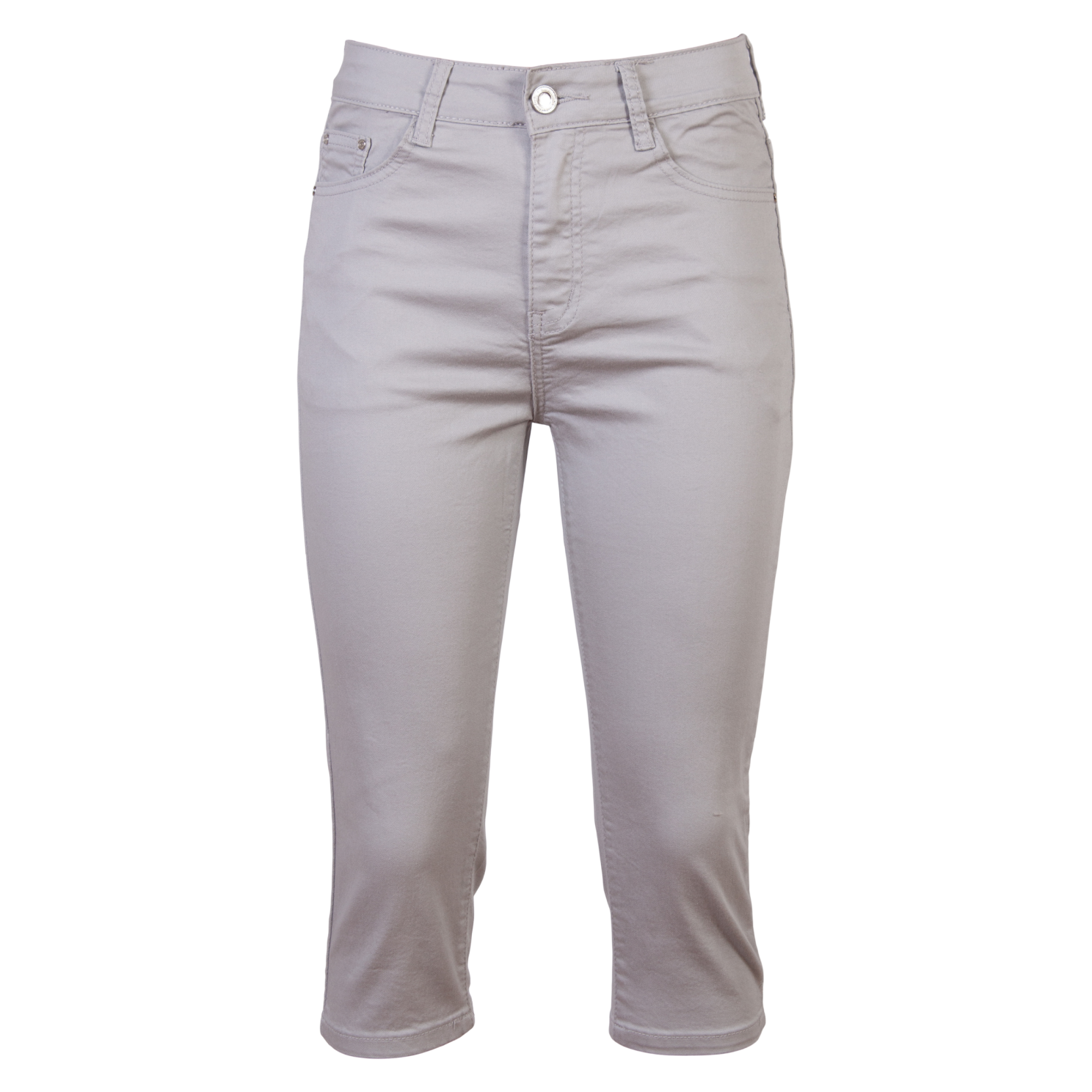 Dame Capri Knickers i Grå fra BS Jeans - Udsalg!