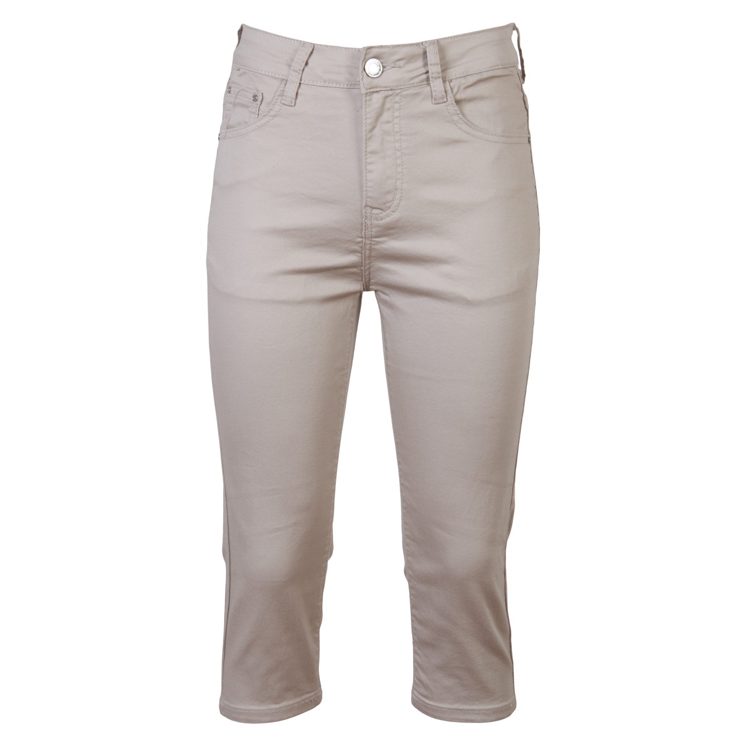 Dame Capri Knickers i Sand - Perfekt til Sommeren!
