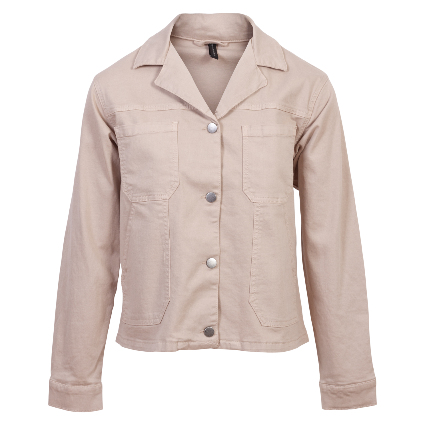 Beige Denimjakke til Dame fra Pure Instinct - Smart og Let