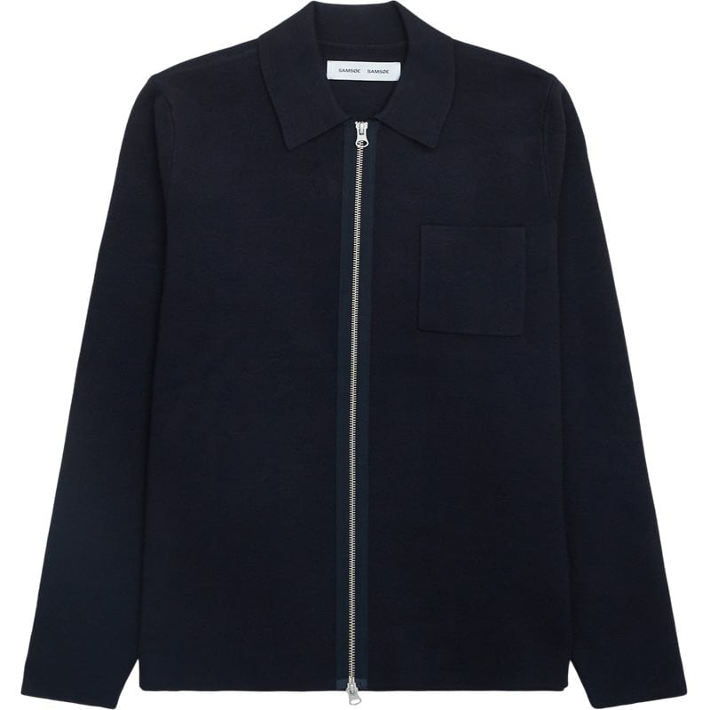Samsøe Guna Zip Cardigan - Blød og Elegant Strik