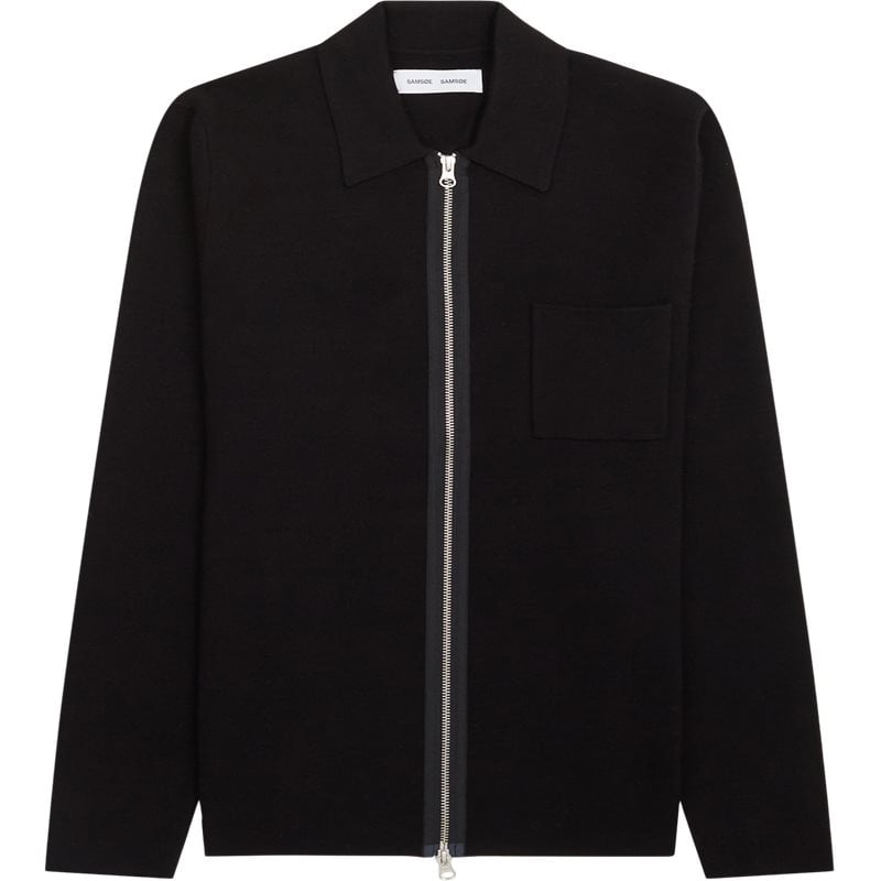 Samsøe Guna Zip Cardigan - Blød og Elegant Strik