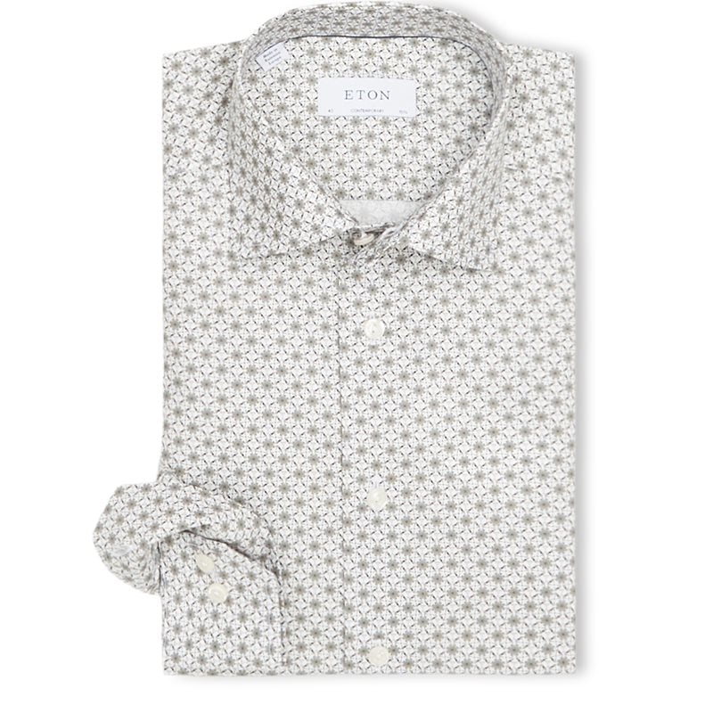 Elegant Eton Skjorte - Perfekt til Kontor og Fest