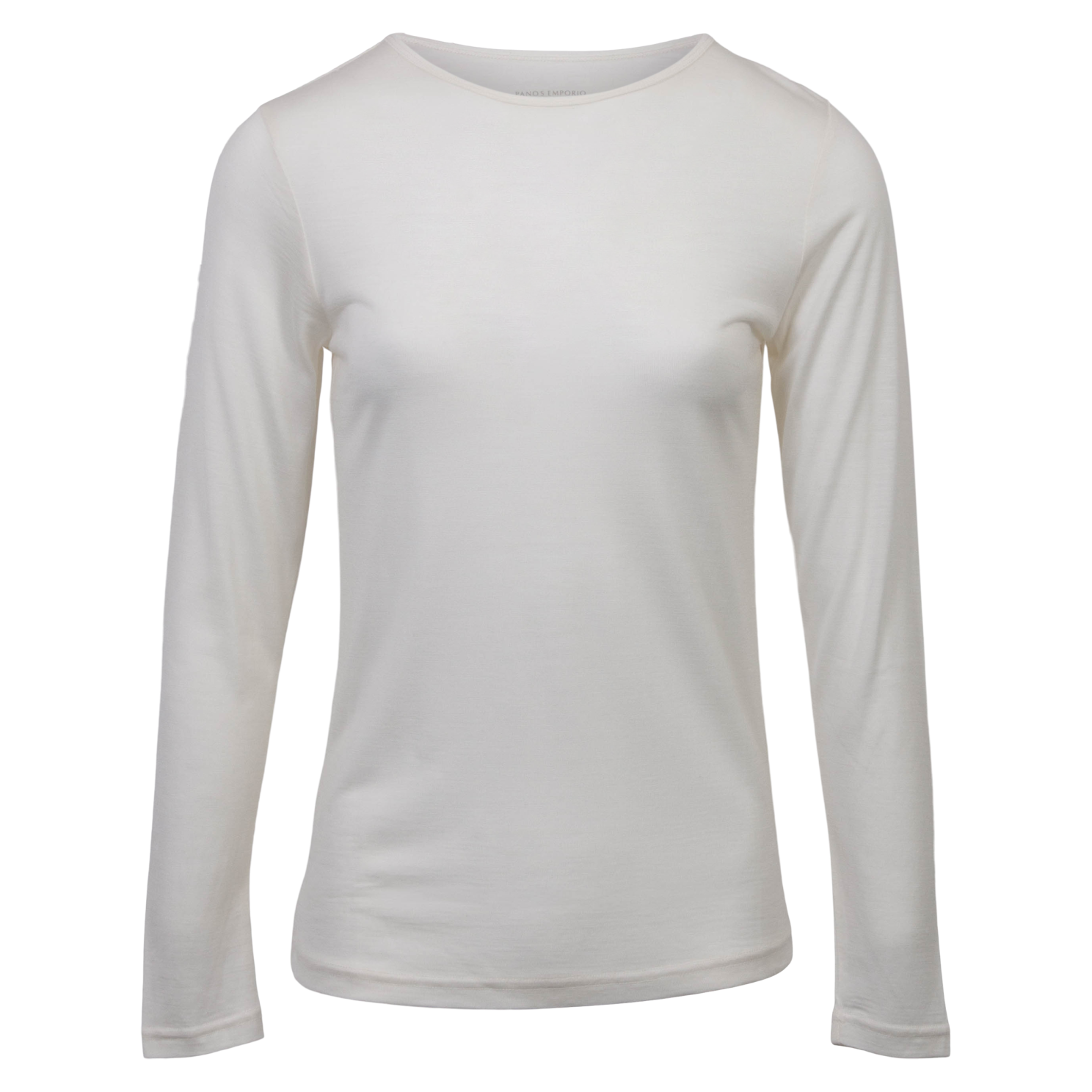 Dame Skiundertrøje i Merinouldmix - Offwhite fra Panos Emporio