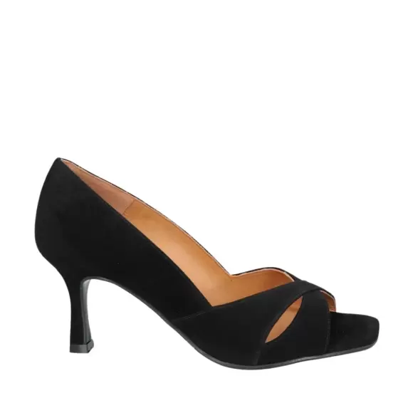 Elegant Black Nappa 70 Pumps fra Billi Bi - Tilbud!