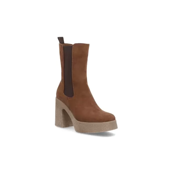 Trendy vegansk plateau støvle fra BLACK - Black 22h1840