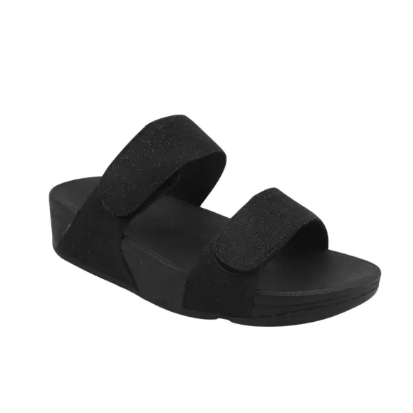 Minimalistiske sorte sandaler fra Fitflop - Fz9 090