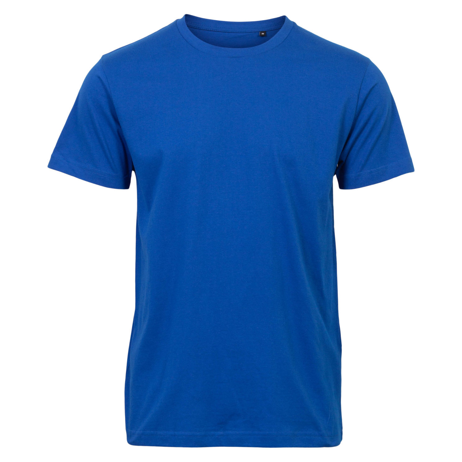 Herre T-shirt i Royal Blå - Komfortabel Basis T-shirt