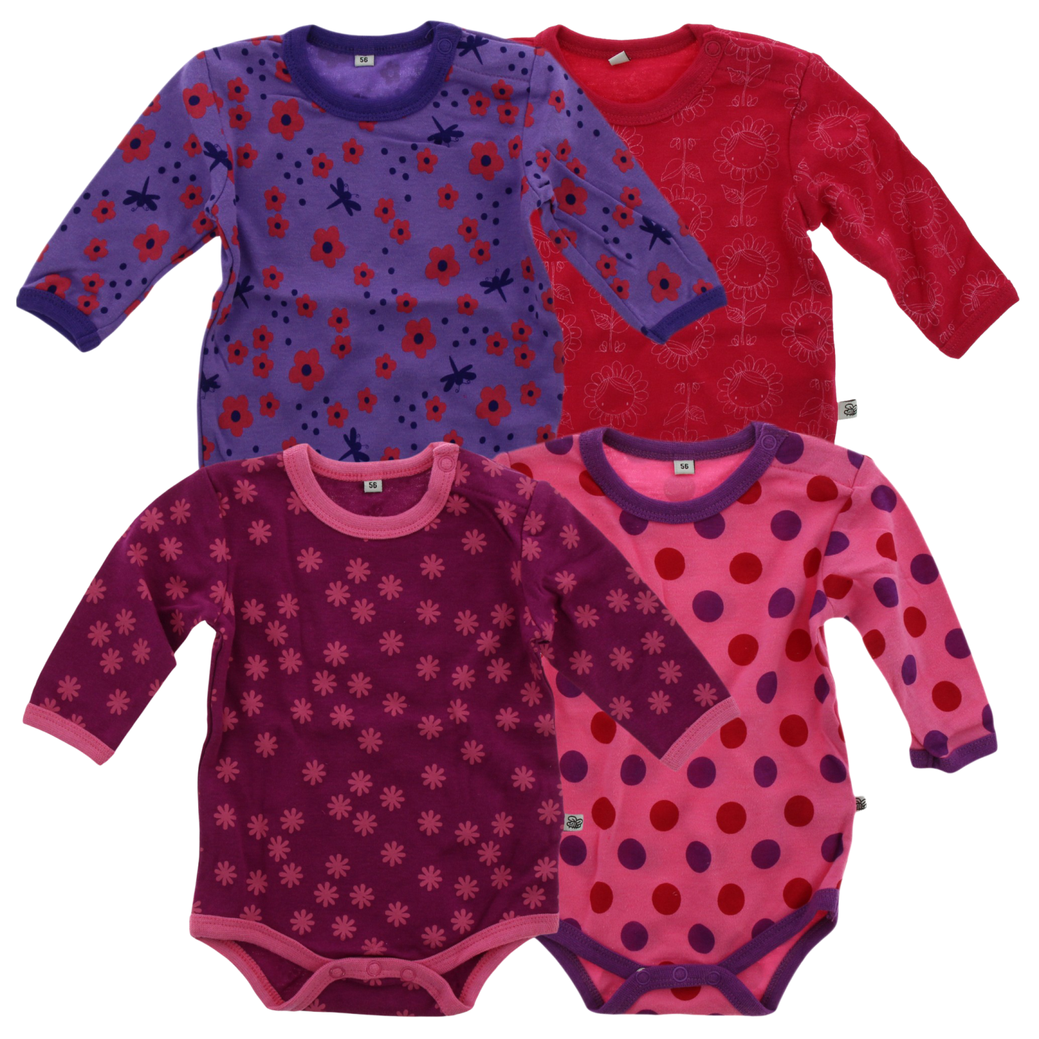 Baby Body   Pink   68 fra Pippi