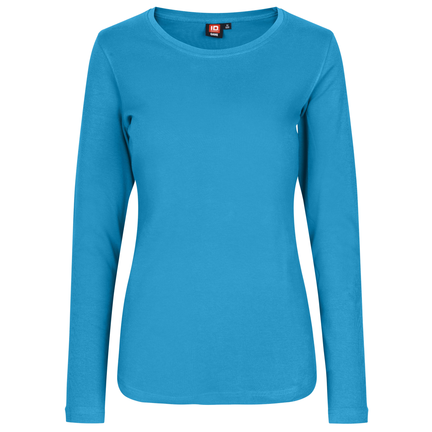 Interlock Dame Langærmet T Shirt   Turkis   3 fra Id