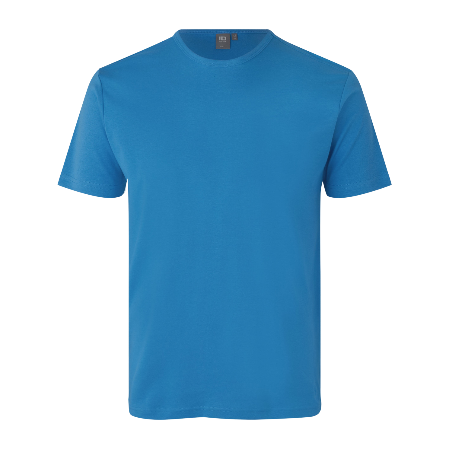 Interlock Herre T Shirt   Turkis   L fra Id