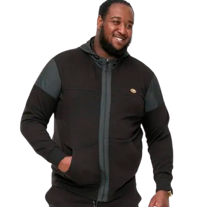 Dean Herre Hættetrøje Plus Size   Black   6 fra D5555