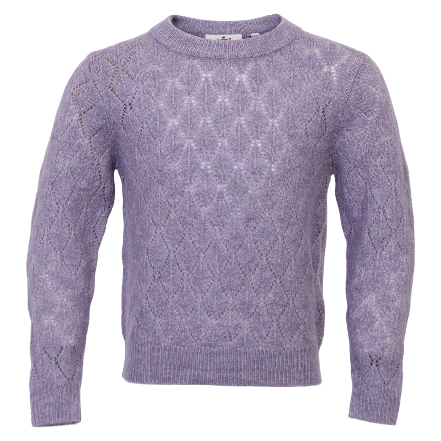 Gora Børne Striktrøje   Lavender Gray   110 116 fra Queenz