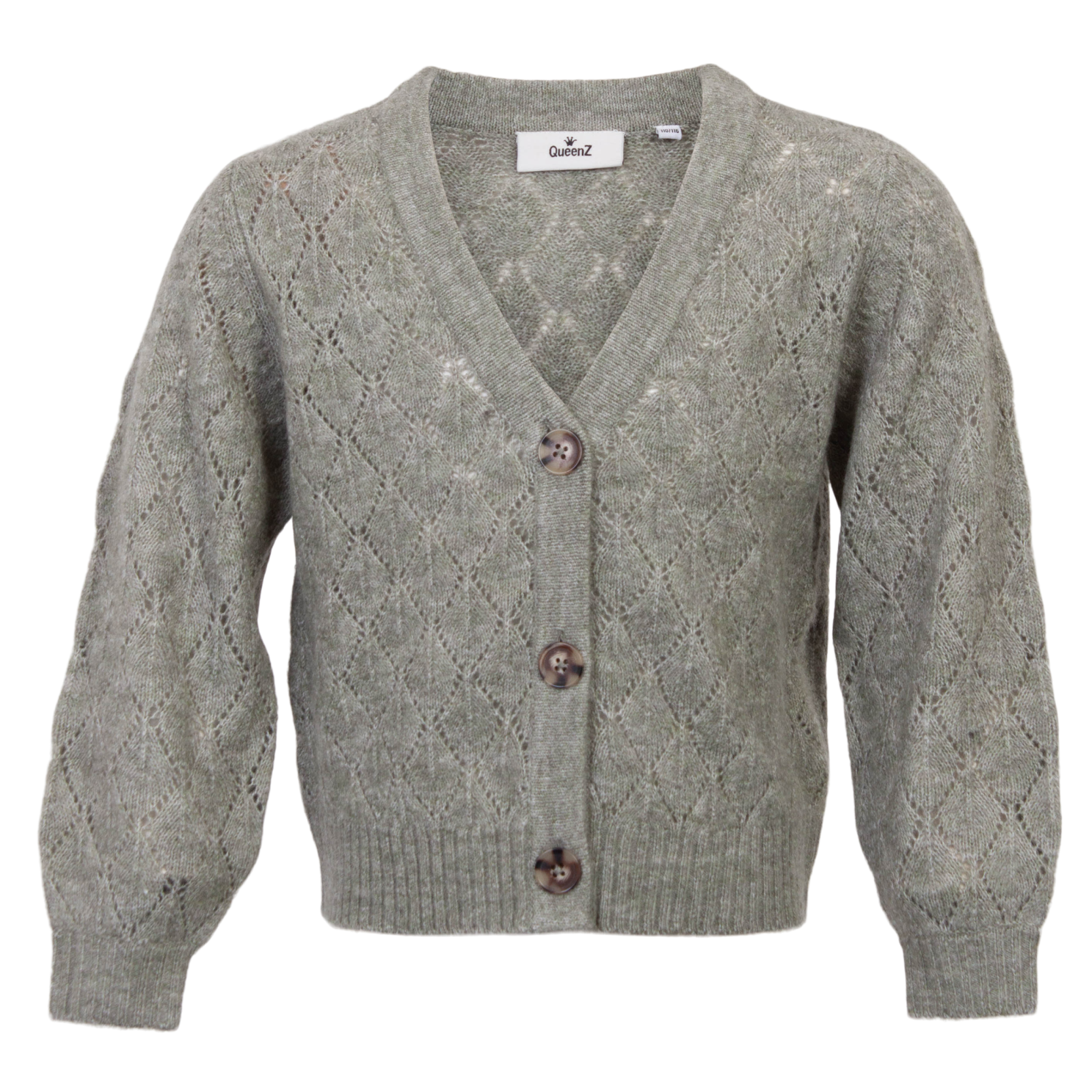 Gora Pige Cardigan   Tea   122 128 fra Queenz