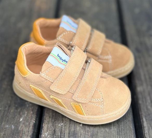 Alert Velcro Sneakers, Cognac fra Babybotte