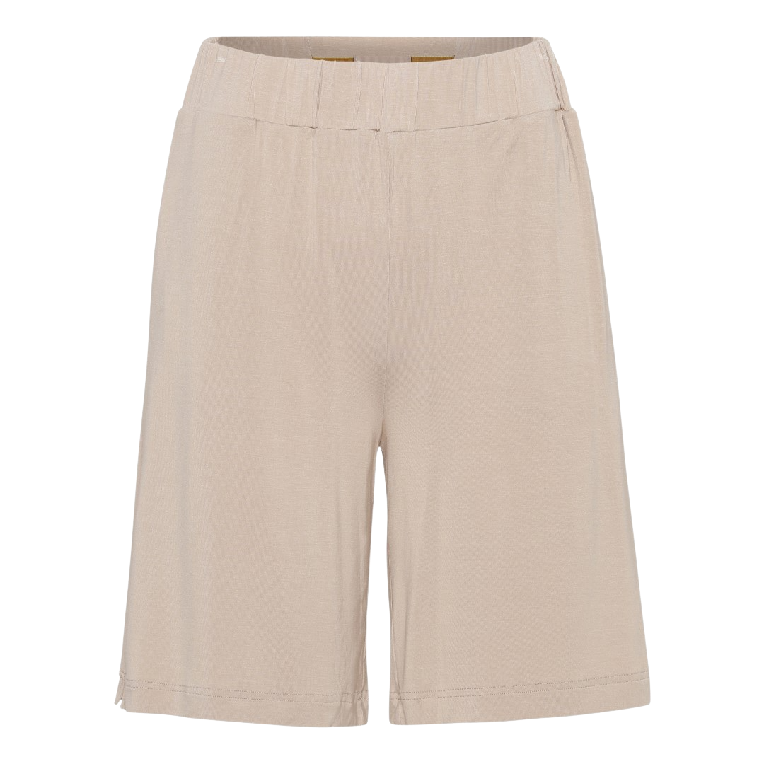 Dame Shorts I Bambus   Beige   M fra Cozy By Jz