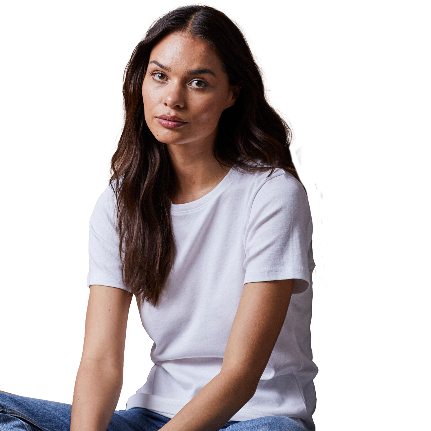 Dame T Shirt   White   2 fra Norvig