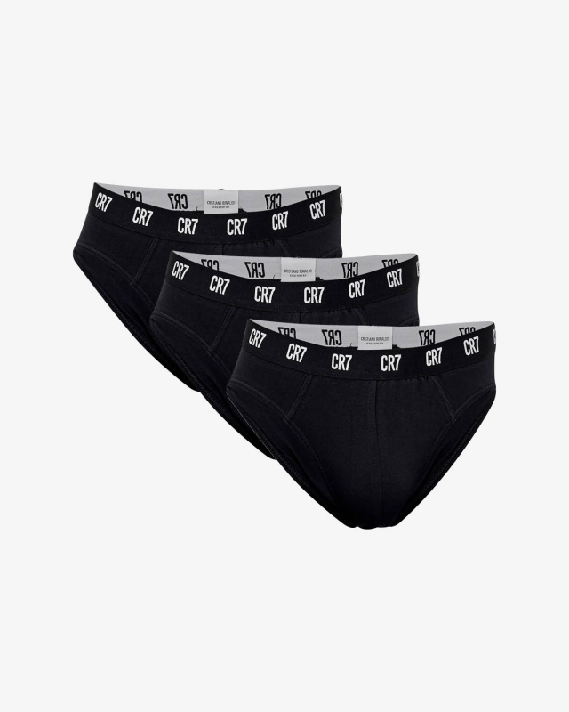 Briefs "basic" 3 Pak | Bomuld | Sort fra Cr7