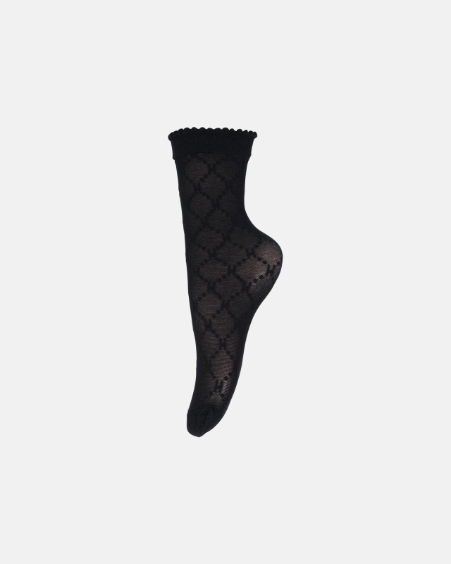 "logo" Strømper | 25 Denier | Sort fra Hype The Detail