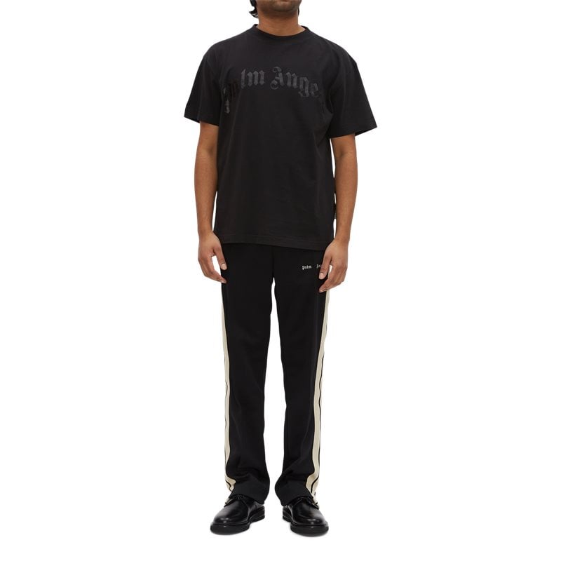 Regular Fit Pmaa001s25jer0041010 T Shirts fra Palm Angels