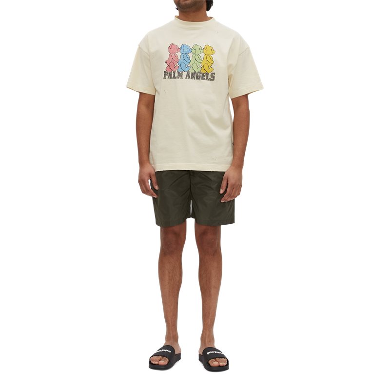 Regular Fit Pmaa001s25jer0060b84 T Shirts fra Palm Angels