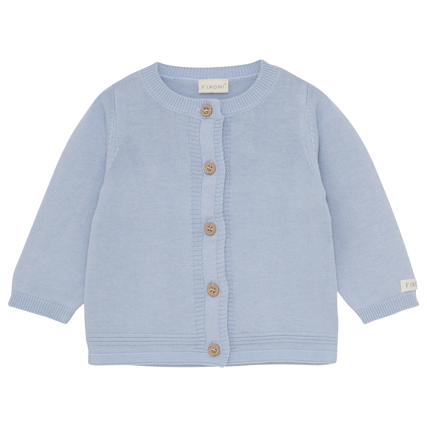 Baby Cardigan   Blue Fog   86 fra Fixoni