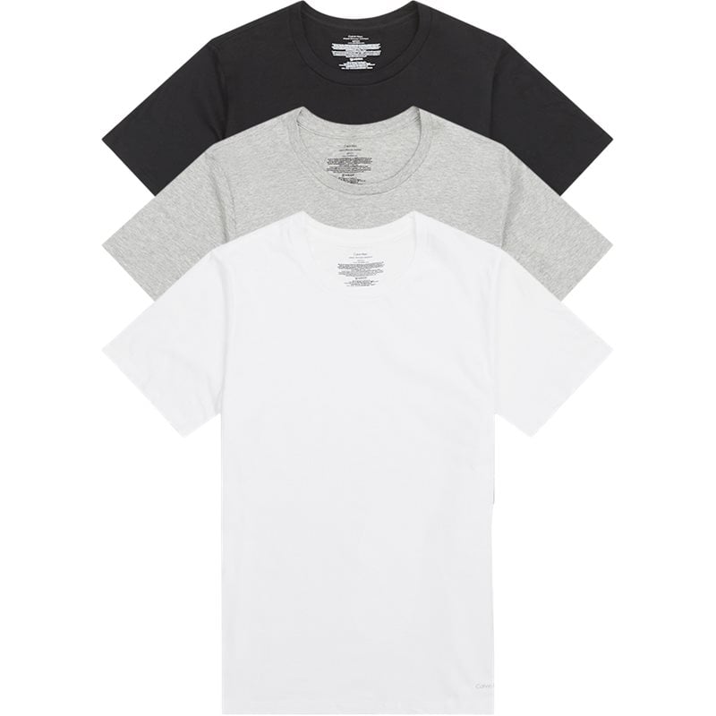 3 Pak Crewneck T Shirts fra Calvin Klein