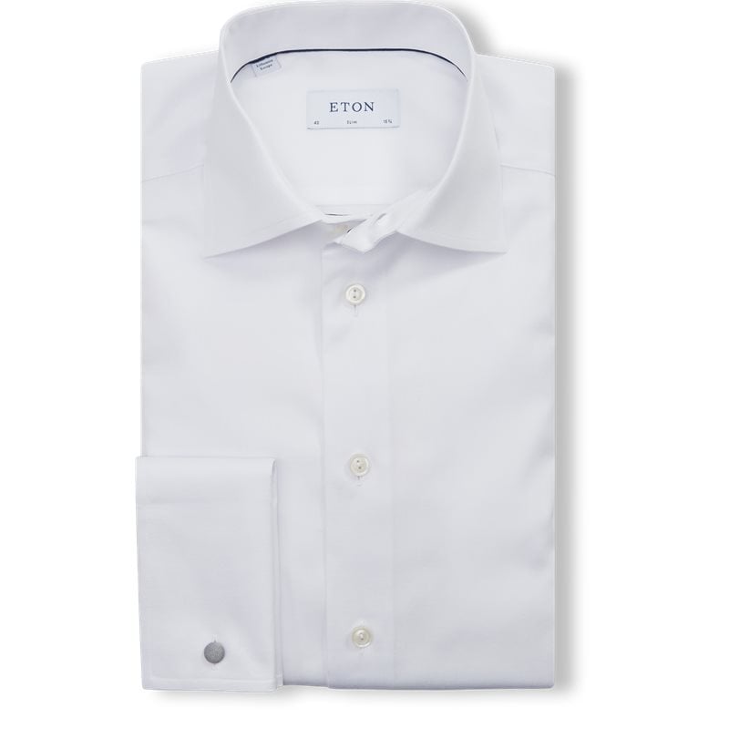 3000 Twill French Cuff Skjorte fra Eton