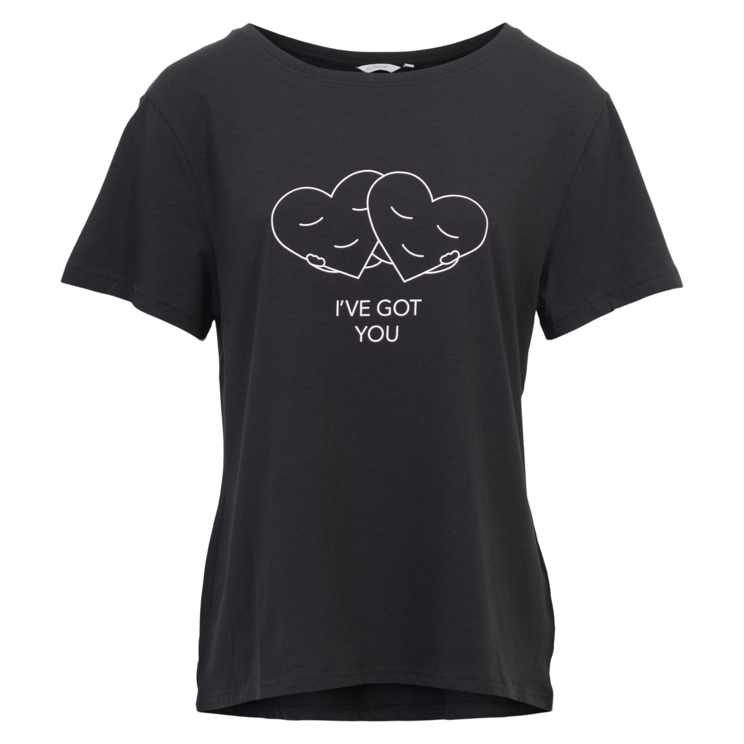 Campaign Dame T Shirt   Black   2 fra Sirup
