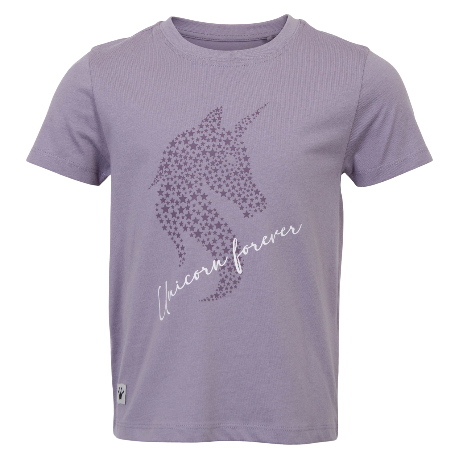 Doka Pige T Shirt   P3 Lavender Gray   122 128 fra Queenz