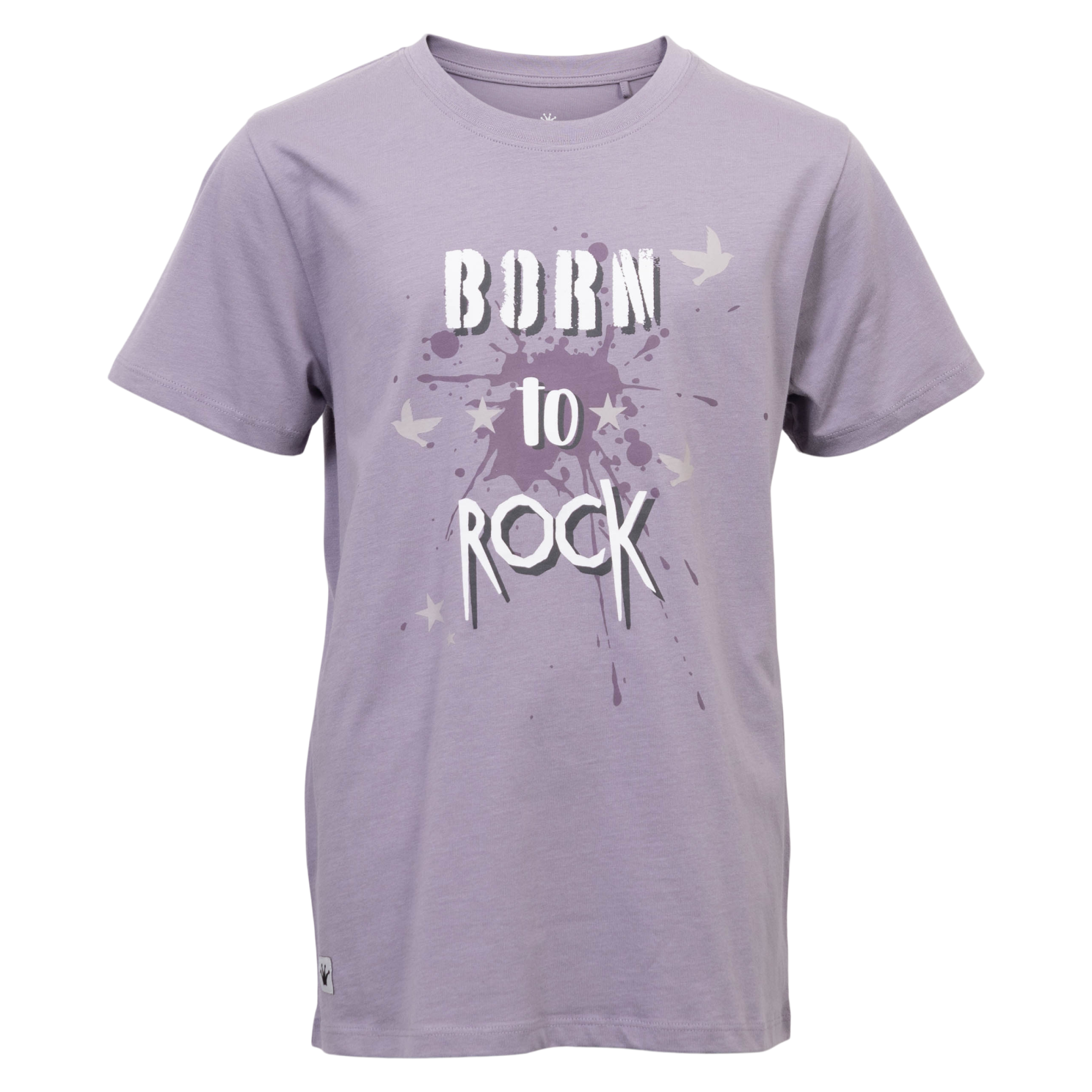 Doka Pige T Shirt   P3 Lavender Gray   170 fra Queenz