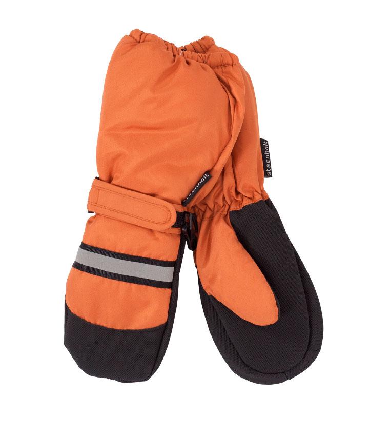 Børne Luffer   Burnt Orange   0 1 fra Steenholt